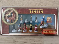 coffret fèves les aventures de Tintin.