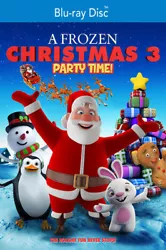 A FROZEN CHRISTMAS 3 PARTY TIME (2018) Blu-ray Dove Approved All Ages SEALED.