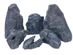 This artificial rock formation has 6 pieces for you to arrange in tank. They are 100% safe for fish made from special...
