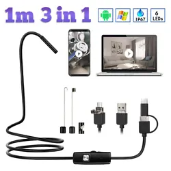 It is very easy to operate this android endoscope, just download an App and inserted the endoscope in your device, the...