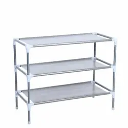 I do believe you must be satisfied with this Simple Assembly 3 Tiers Non-woven Fabric Shoe Rack! Just order one! 1 x...