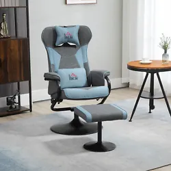 This swivel chair with ottoman set will transform your evenings instantly. ● Ottoman Cushion Depth: 2.5
