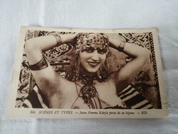 CARTE POSTALE nb , NU ETHNIQUE, SCÈNES ET TYPES, JEUNE FEMME KABYLE  Très bon état #nuethnique #nukabyle