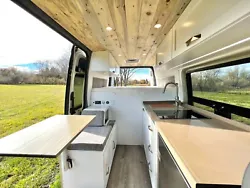 Video tours of our vans in the link below Our vans are located in Boise, Idaho. Outdoor Shower with Hot Water on...