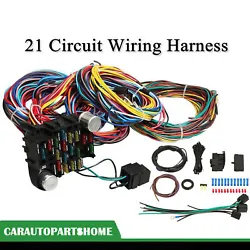 Description   100% Brand New 17 fuses and 21 circuits The wires are very long and can be used on almost all vehicles...
