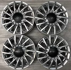 4 jantes alliage dorigine Fiat 6Jx15 ET35 52027758 3827 500 F3428.