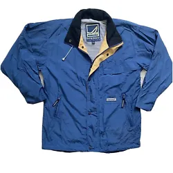Sperry Top Sider Mens Blue Windbreaker Jacket Size Large Preppy Nautical Boating. Great condition! Sperry top sider...