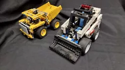 LEGO Creator 4993 et lego 42035. 2 vehicules de chantier. Etat voir photos. Pas de notice vous pouvez les retrouver en...