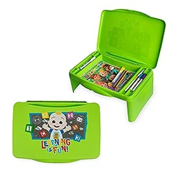 This Cocomelon collapsible folding lap desk makes work and activities fun and easy for kids. It easily folds away flat...