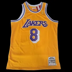Kobe Bryant Los Angeles Lakers jersey. Patches are sewn Size: large New with tag