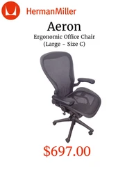The Aeron by Herman Miller is like no other office chair. It is the most famous chair in the world because it works for...