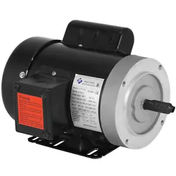 Single Phase Electric Motor: This electric compressor motor runs at 1 HP. Push your machine to the limits with this...