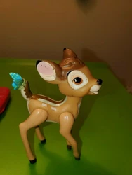 1988 McDonalds Bambi Disney Happy Meal pvc toys.