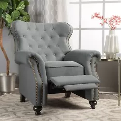 Expertly styled, this piece has tasteful nailhead accents bordering the bottom edges. Each nailhead is individually...