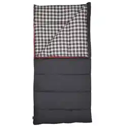 Slumberjack Grand Lake 20F Deluxe Sleeping Bag Plus, it’s oversized so you can stretch out for a truly good night’s...