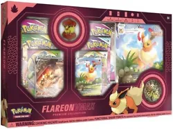 Flareon VMAX Premium Collection Box (Pokemon). Sealed Boxed Set.