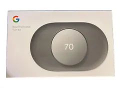 This is a brand new Google Nest Thermostat Trim Kit in Charcoal. It includes the model GA02086-US and is compatible...
