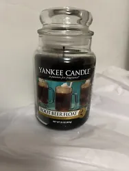 Yankee Candle Root Beer Float 22 Oz Rootbeer Large Jar Retired New