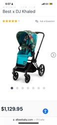 Cybex priam by DJ Khaled used, very good condition.