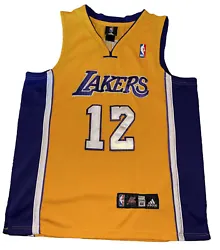 Own a piece of Los Angeles Lakers history with this Adidas NBA jersey featuring Shannon Browns #12. This officially...