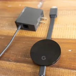 The Google Chromecast Ultra is a streaming device that plugs into your TVs HDMI port and provides fast, reliable...