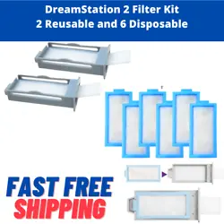Upgrade your DreamStation CPAP machine with our Filter Kit! Our filters are made of blended synthetic fibers and...