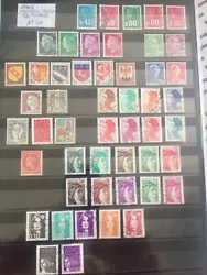 lot timbres france Marianne/Blason