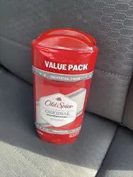 2 Pack - Old Spice High Endurance Original Scent Mens Deodorant 3 oz. The stick Color is blue
