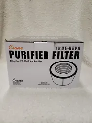 Upgrade your air purifier with this Crane True HEPA Replacement Filter in black. Designed to fit the HS-1946 model,...