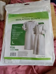 This Level 2 Reusable Isolation Gown is an essential item for any dental laboratory. It is designed to provide...