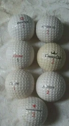 GREAT FOR DISPLAY. THE REAL PRIZE IN THIS GROUP IS THE COUNTRY CLUB BALL BECAUSE IT HAS A LIQUID CENTER. NICE ITEM FOR...
