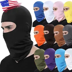 1 x Balaclava Full Face Mask. Provides great protection to your face, ear and neck from sun, wind, cold and snow....