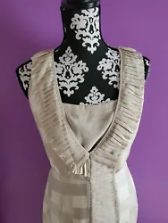 Tory Burch Silk Janetta Pleated Ruffle dress. -Abstract plaid print. -pleated trim. -Pleated ruffles around neckline,...