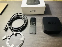 Model number: A1842. original box, and also the newer Apple TV Siri Remote 2nd Generation. Its been factory reset and...