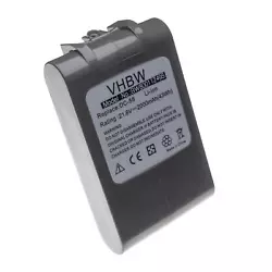 Dyson DC72. Dyson DC58 / DC-58 / DC59 / DC-59 / DC61 / DC-61 / DC62 / DC-62. Dyson DC62 Animal Pro. Capacité: 2000mAh....