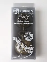 Firefly Limited Edition Exhibition Pocket Watch, Loot Crate Quantum Mechanix.