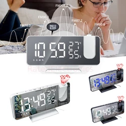 Snooze function allows you to sleep 9 minutes before alarming you again. Designed with 180°adjustable projection....