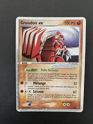 Carte Pokémon Groudon Ex Bloc Ex Promo 038.