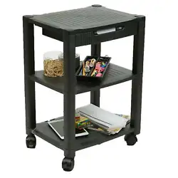 You can customize this item to that perfect height and place it near your desk or even under your desk! SPACE-SAVER:...