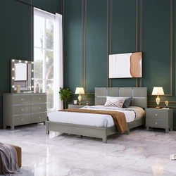 Modern Simple Style The design of this platform bed emphasizes practicality while also adding a touch of art, mainly in...