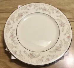 For sale is a lovely set of 4 bread & butter plates in the Diana pattern. This is part of The Romance Collection. The...