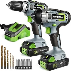 Efficient Drill/ Driver: This 20V Drill Driver can provide powerful torque and also allows you to choose between two...