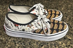 Get ready to rock the Stranger Things vibe with these custom VANS Authentic sneakers. These multicolored sneakers...