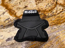NEW - Riddell Speed Flex Football Helmet Front Bumper w/ NO Pad...COVER ONLY… rare - BLACKOUT… fits adult and youth...