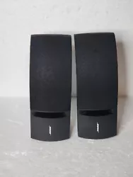 Bose 161 Speaker System Surround Sound Left & Right Wired Speakers. Tested sound great