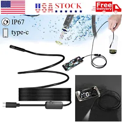 USB Waterproof Endoscope / Borescope / Snake Inspection Camera This compact endoscope can be connected conveniently to...