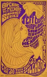 Supporting acts included: GABOR SZABO. Also included DAN BRUHNS’ FILLMORE LIGHTS. VENUE: Fillmore Auditorium. San...