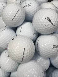12 Near Mint AAAA Titleist Pro V1 2023 Used Golf Balls. Value - Value balls are in fair condition and may have...