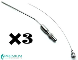 Frazier Aspiration Tubes are used to suction away debris and liquid from a wound during surgical procedures. Frazier...