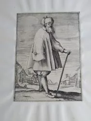 Epoque XVII, vers 1660-1670. ParSébastien I LECLERC (1637-1714). Rare gravure à leau forte représentant: un...